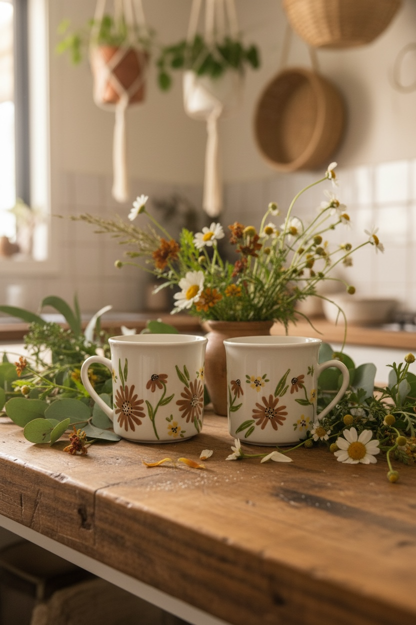 Floré Tea Cups