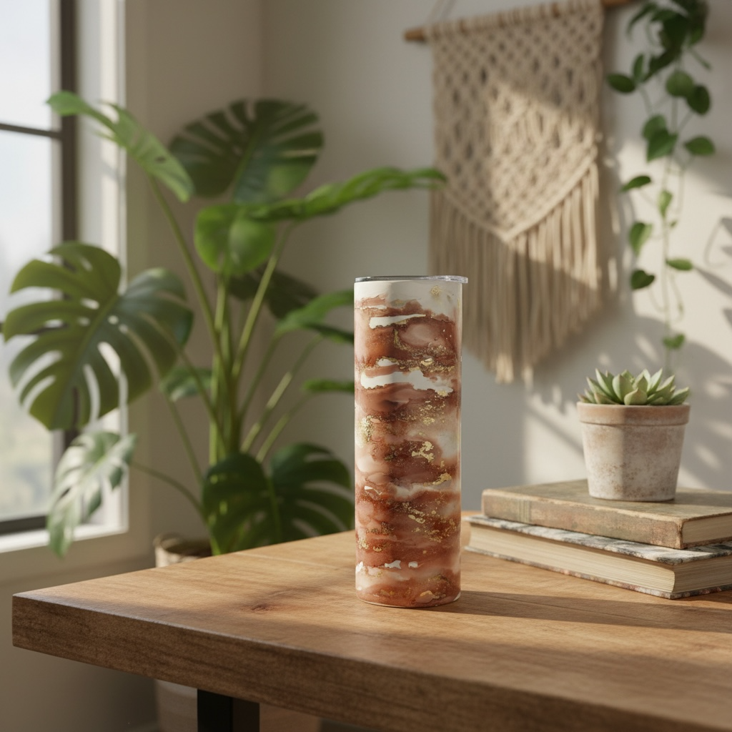 Toasted Dune 20oz Insulated Metal Tumbler