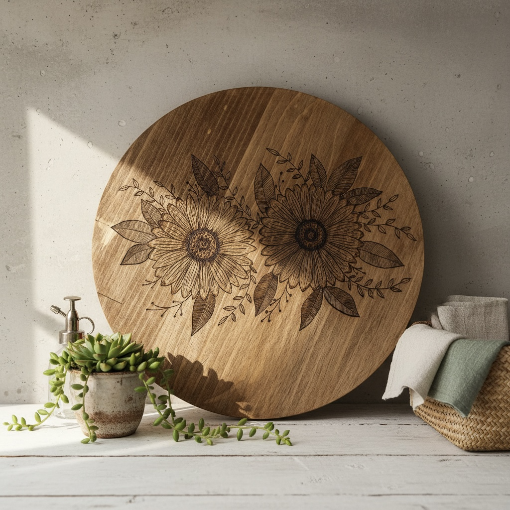 Sunlit Bloom Grazing Board